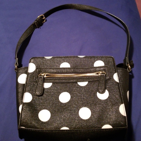 Apt 9 purse black with white dots - Picture 2 of 5